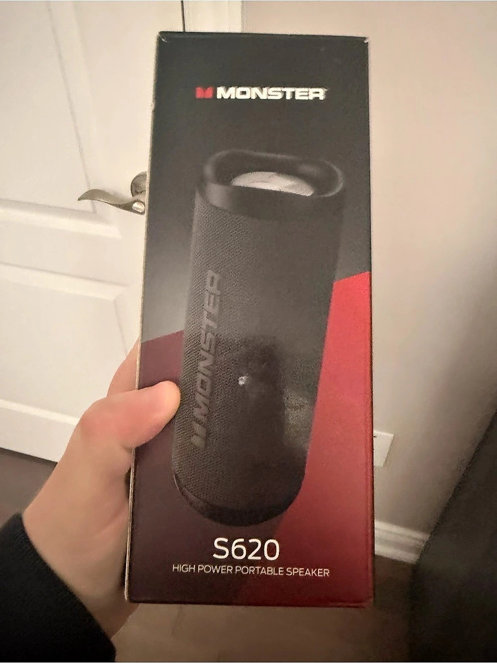 Monster S620 Portable Speaker Black NWT